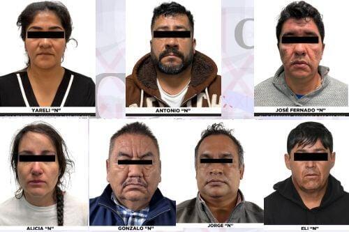 Procesan a siete de los ocho detenidos durante la Operación Liberación en Edomex